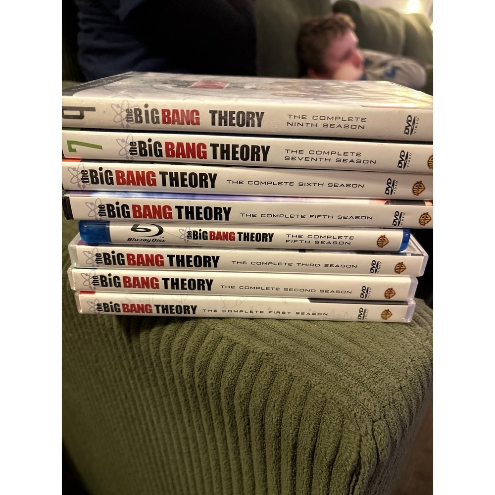 The Big Bang Theory Seasons 1 2 3 5 6 7 9 DVD Blu-ray Bundle Lot